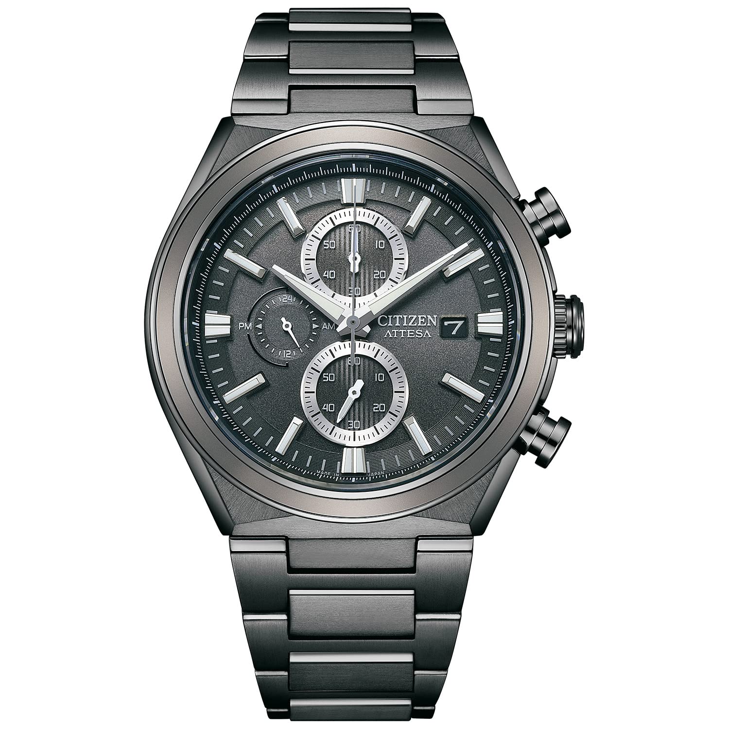 [CITIZEN] 腕時計 アテッサ ATTESA エコ・ドライブ CA0835-61H メンズ ブラック - BanzaiHobby