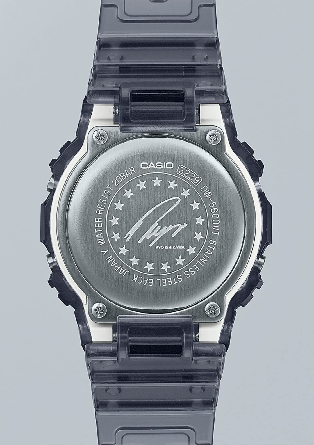 [カシオ] 腕時計 ジーショック 【国内正規品】 RYO ISHIKAWA SIGNATURE MODEL DW-5600RI22-1JR メンズ スケルトンブラック - BanzaiHobby