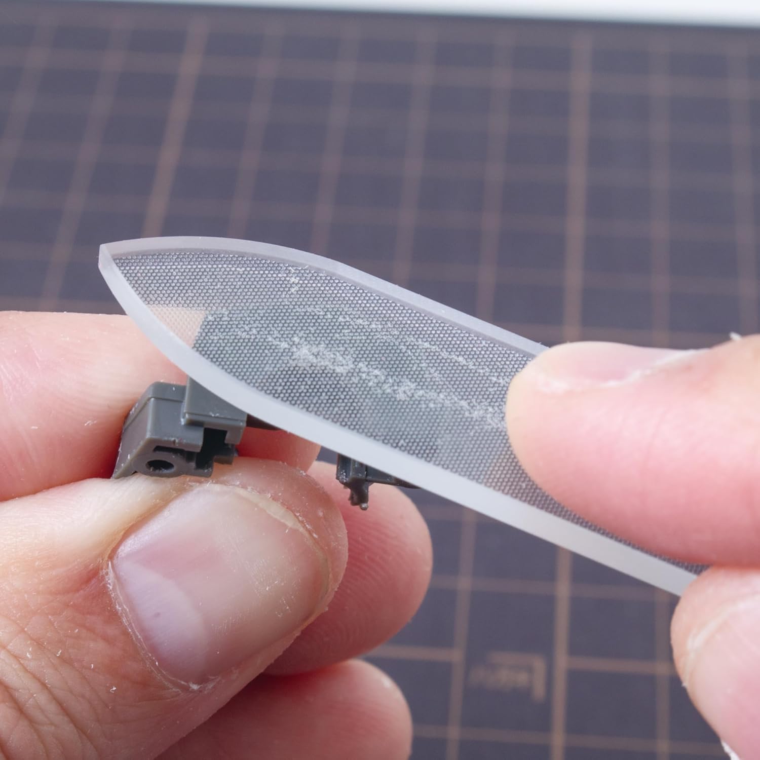 Mineshima GF-2 Wide Glass File for Plastic Models