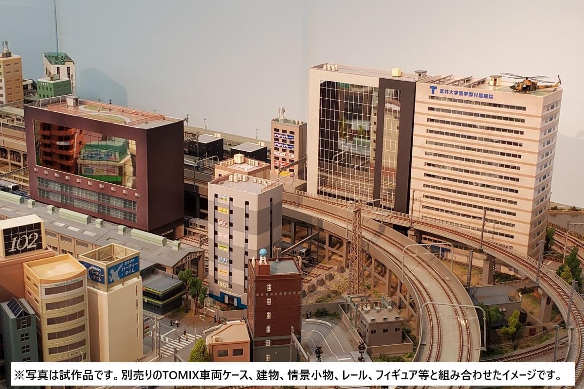 Tomytec Ecolacture Paper Structure P01 Financial Building - BanzaiHobby