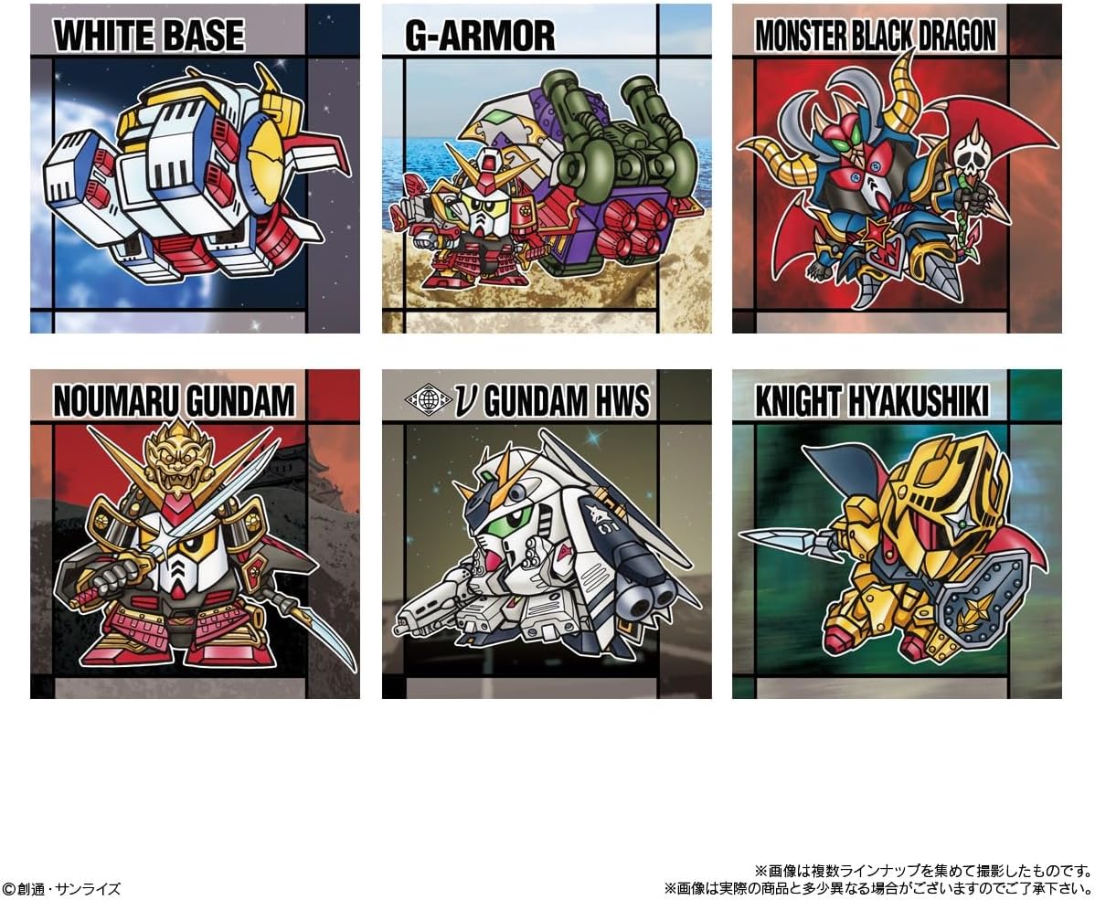 Bandai Original SD Gundam Snack II (1Box 10pcs) - BanzaiHobby