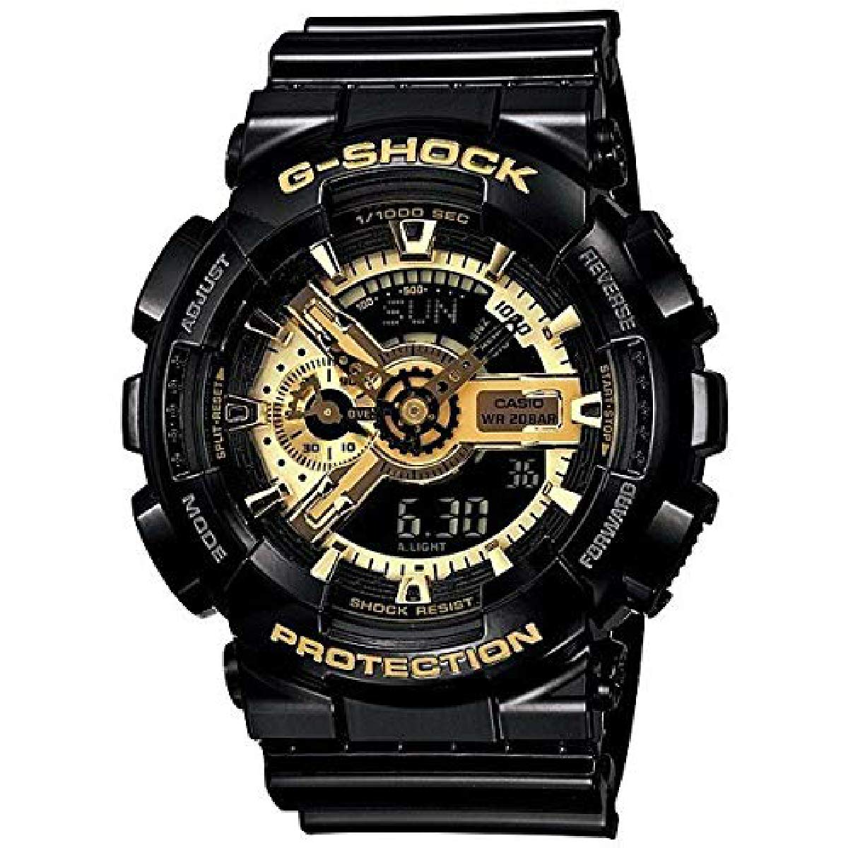 CASIO[カシオ] MODEL NO.ga110gb-1a G-SHOCK (GA-110GB-1A） ゴールド×ブラック 腕時計 ウオッチ [並行輸入品]