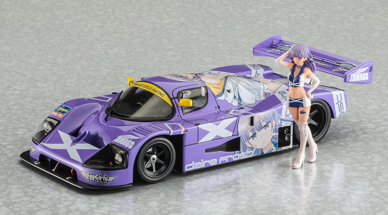 Hasegawa SP582 1/24 Sauber Mercedes C9 Claire Frost w/Figure - BanzaiHobby