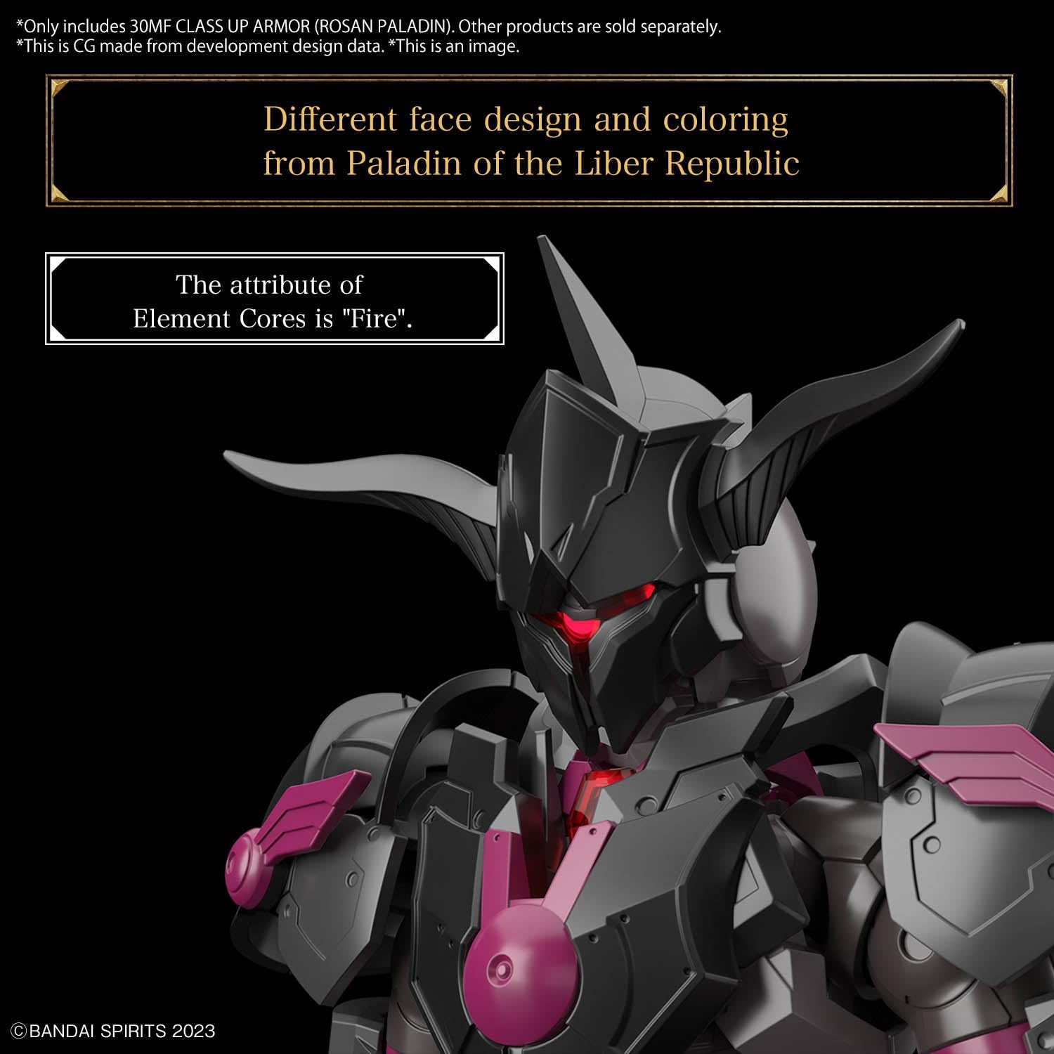 Bandai 30MF OA 004 30MF Class Up Armor (Rozen Paladin) - BanzaiHobby