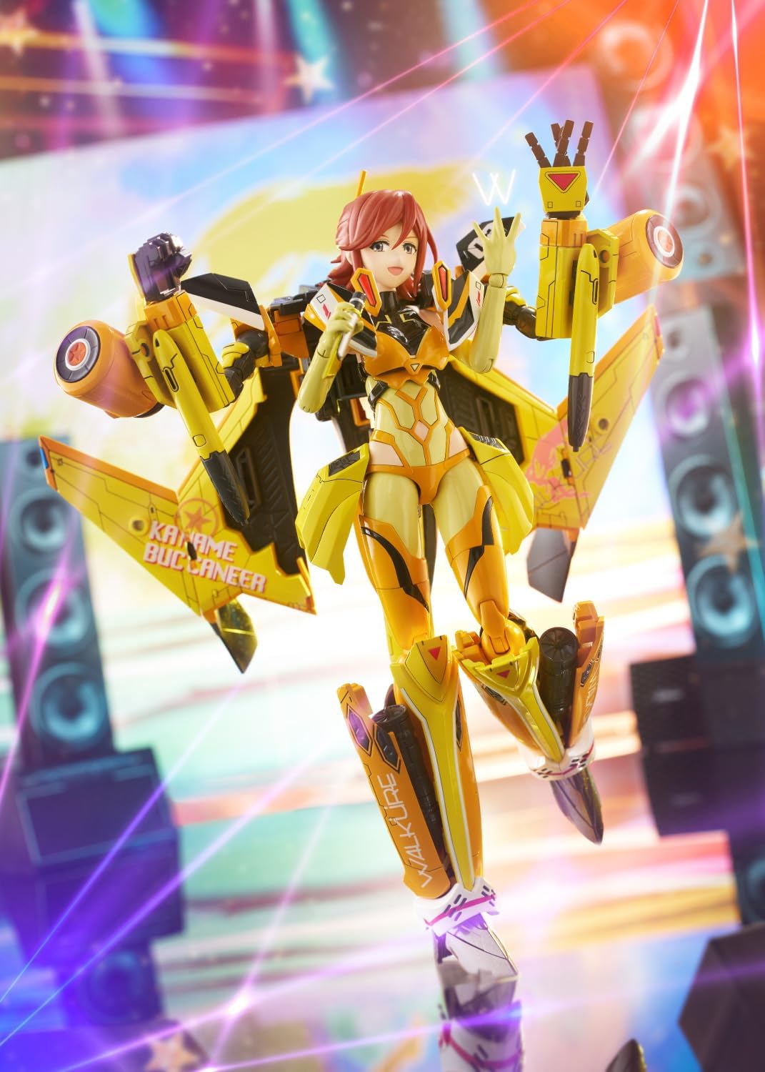 Aoshima ACKS MC-16 V.F.G. Macross Delta VF-31J Siegfried Kaname Buccaneer