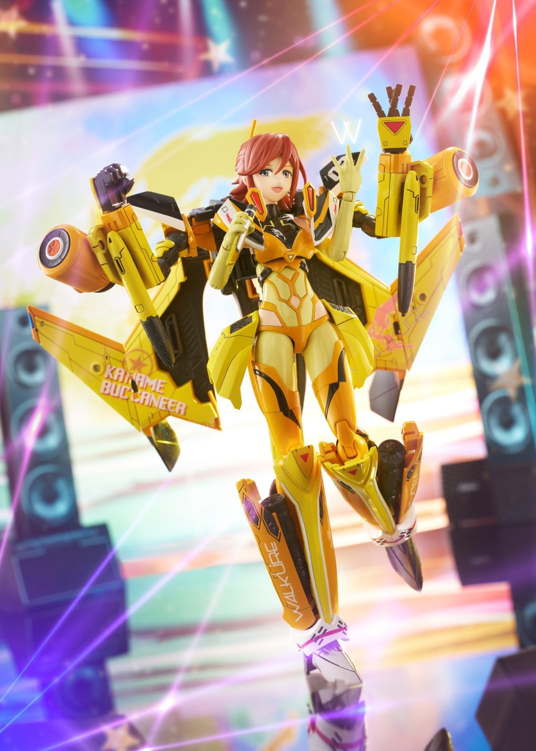 Aoshima ACKS MC-16 V.F.G. Macross Delta VF-31J Siegfried Kaname Buccaneer - BanzaiHobby