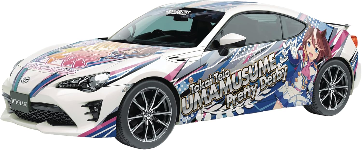 Aoshima 1/24 Itasha Series No.1 Uma Musume Pretty Derby Toyota ZN6 TOYOTA86 '16 - BanzaiHobby
