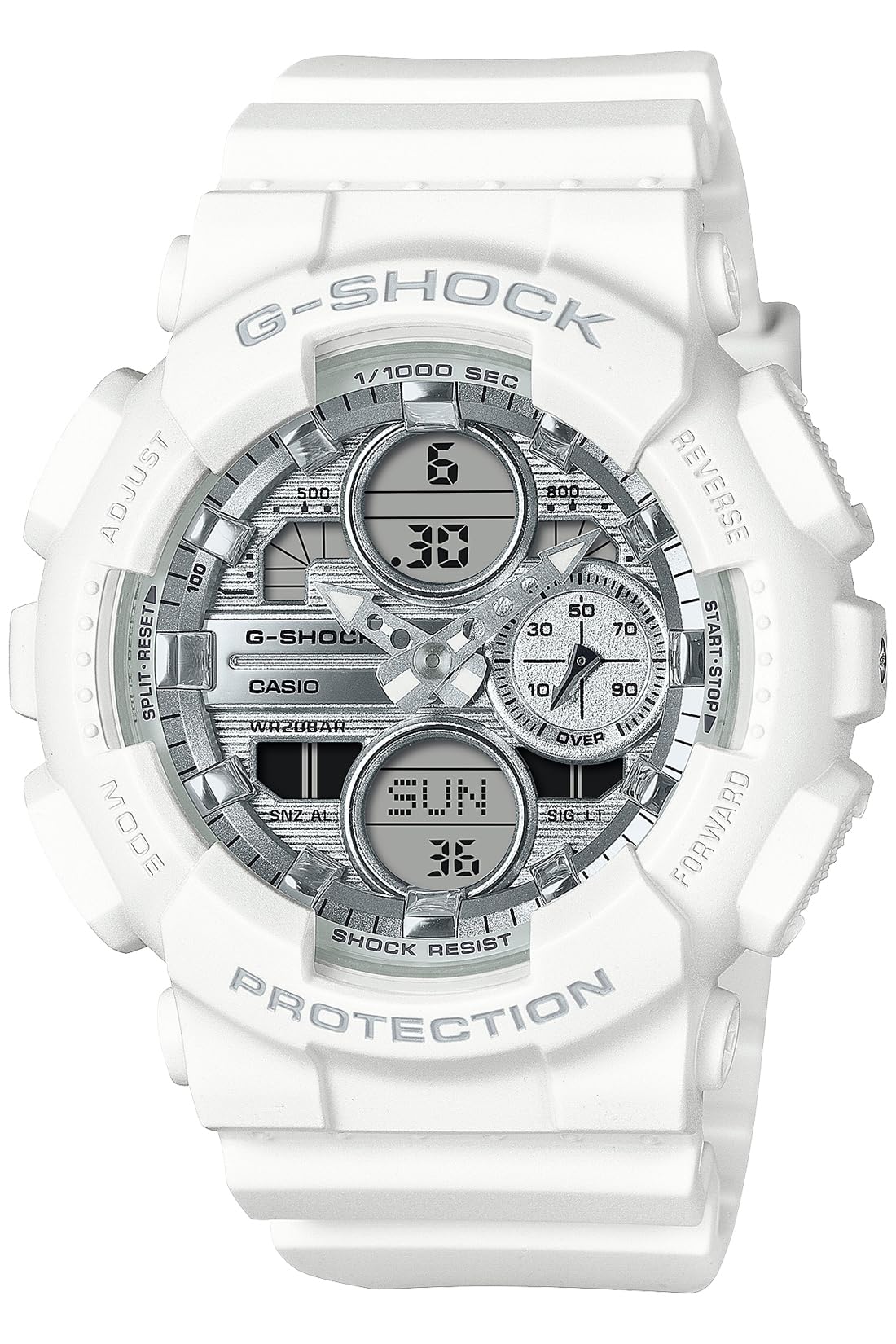 ジーショック [カシオ] 腕時計 【国内正規品】バイオマスプラスチック採用 GMA-S140VA-7AJF レディース ホワイト - BanzaiHobby