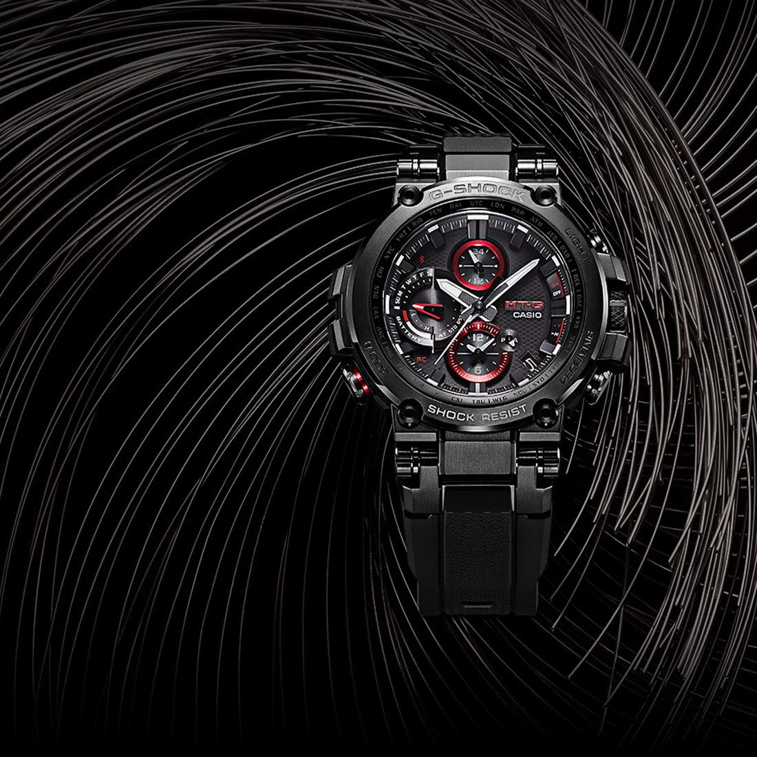 [カシオ]CASIO 腕時計 G-SHOCK ジーショック MT-G Bluetooth 搭載 電波ソーラー MTG-B1000B-1AJF メンズ - BanzaiHobby
