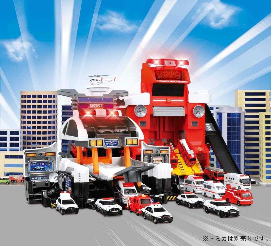 Tomica World Big Transformation! Big Patrol Car