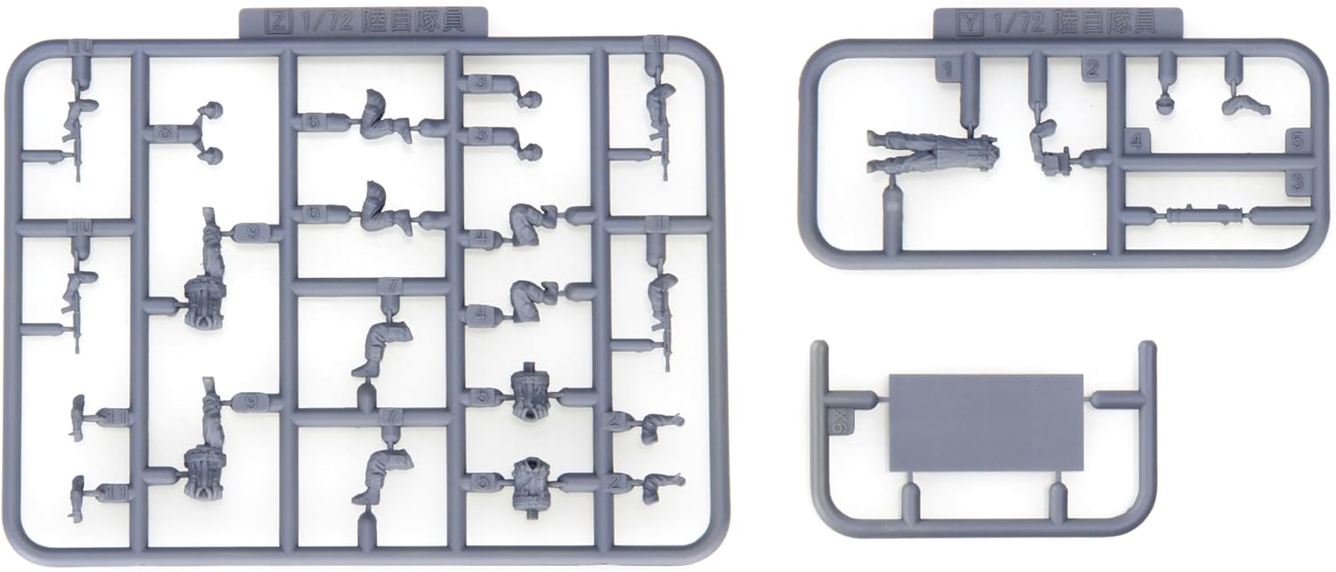 Fujimi ML-26 1/72 Military Series No. 26 JGSDF Personnel (Ground Use 1) - BanzaiHobby
