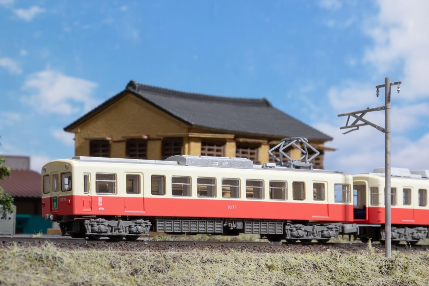 TOMYTEC Railway Collection Takamatsu Kotohira Electric Railway 1070 Series (Reproduction Paint) 2 Cars Set - BanzaiHobby