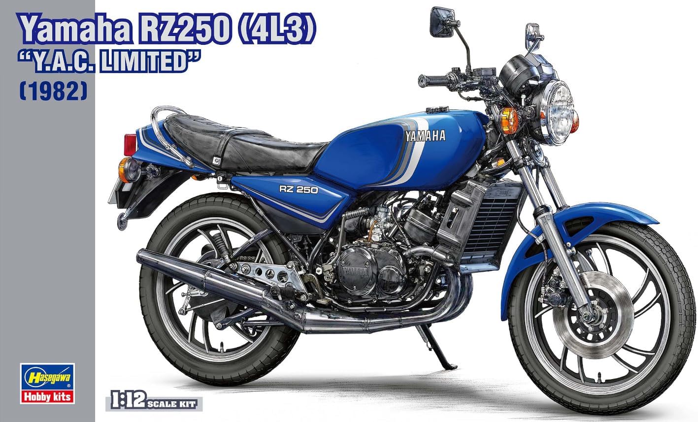 Hasegawa 21774 1/12 Yamaha RZ250 (4L3) Y.A.C. Limited (1982)