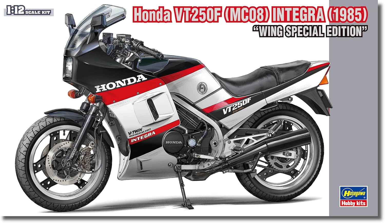 Hasegawa 21765 1/12 Honda VT250F (MC08) Integra 1985 Wing Special Edition - BanzaiHobby