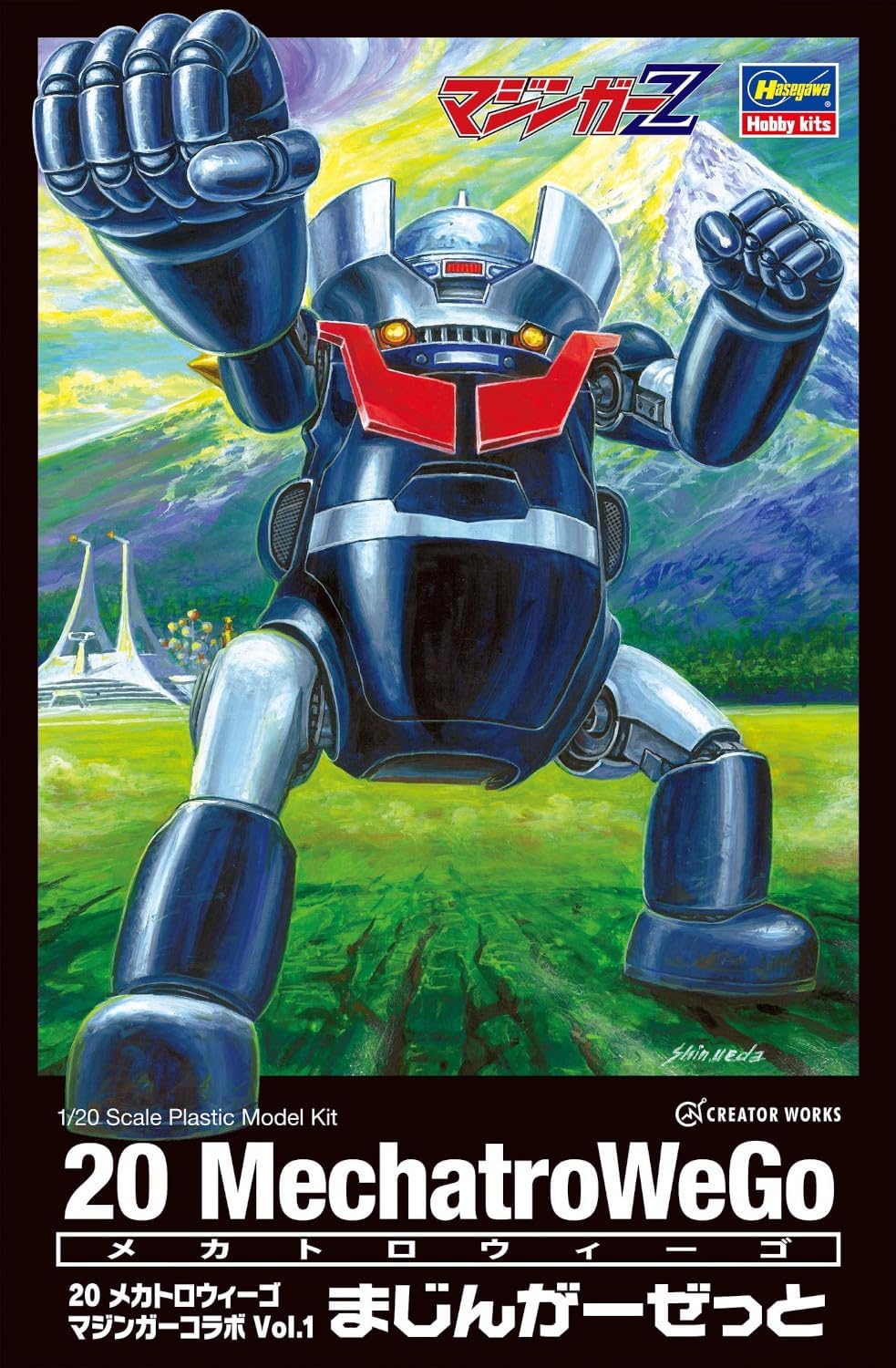 Hasegawa MZ01 1/20 20 MechatroWeGo Mazinger Collaboration Vol.1 Mazinger Z - BanzaiHobby