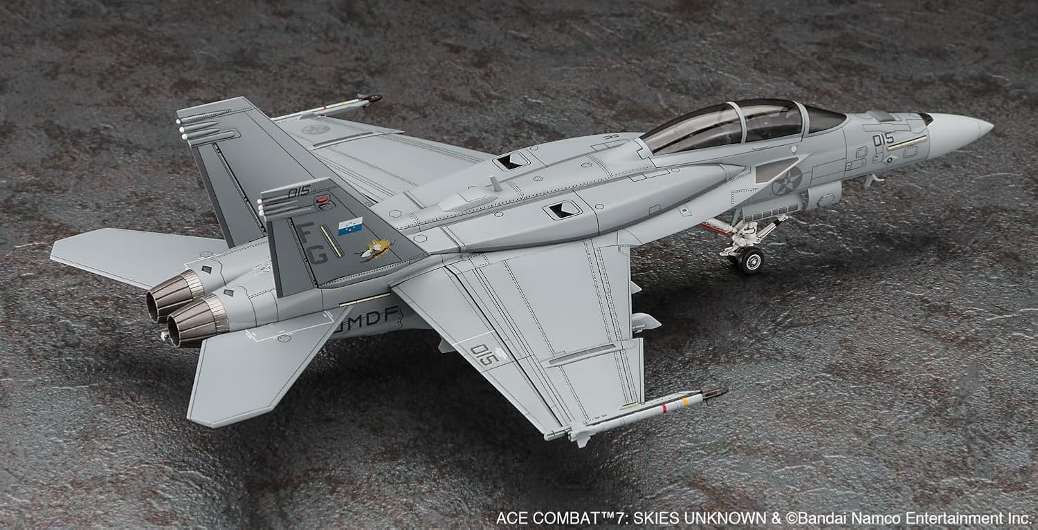 Hasegawa SP644 1/72 Ace Combat 7 Skies Unknown F/A-18F Super Hornet Block III w/Conformal Tanks - BanzaiHobby