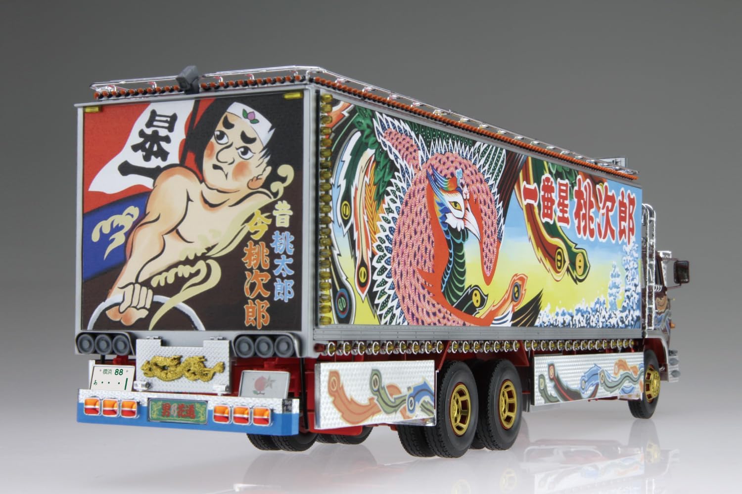Aoshima 1/32 Truck Yarou No.9 Ichibanboshi Furusato Tokkyubin - BanzaiHobby