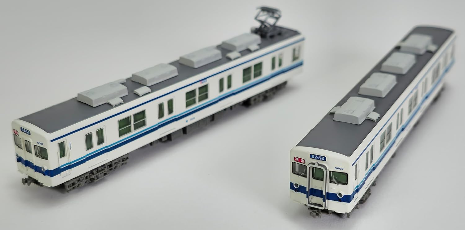 TOMYTEC The Railway Collection Tobu Railway 8500 Series Early Repair Car 8509 Formation 2 Car Set