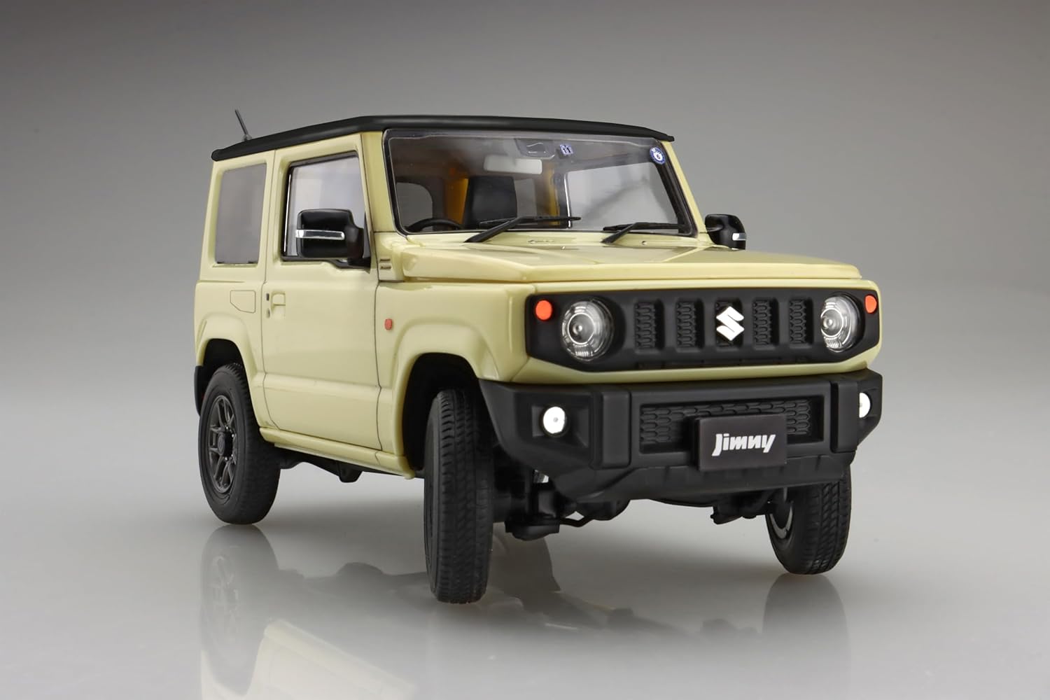 Fujimi 066424 1/24 Car NEXT Series No.20 EX-1 Suzuki Jimny JB64 (Chiffon Ivory Metallic/Black Two-Tone Roof) Car NX-20 EX-1 - BanzaiHobby
