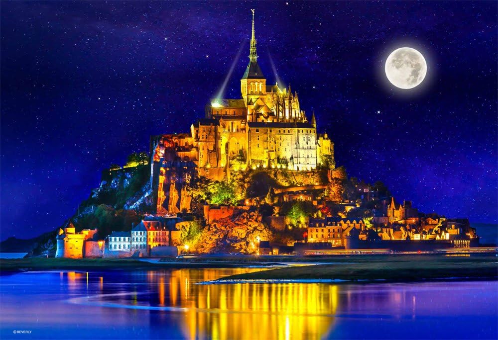 Beverly Ｍ８１－８７４Starlight Mont Saint-Michel Puzzle