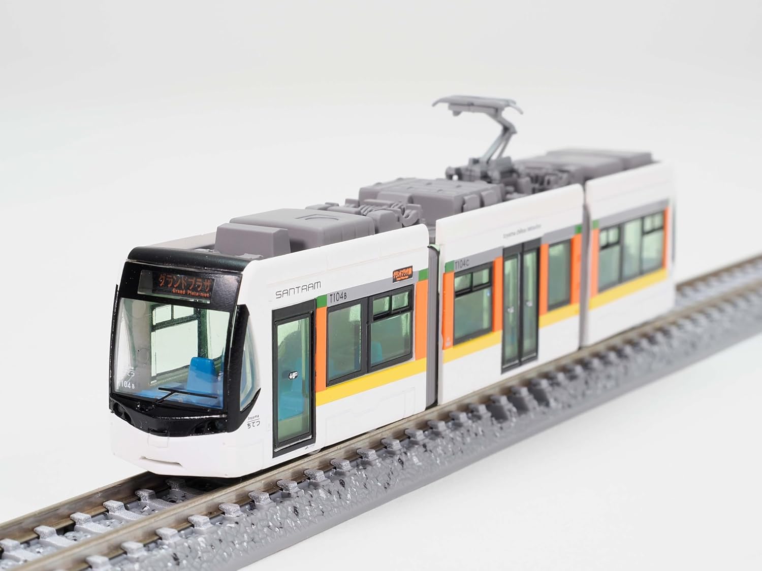 TOMYTEC The Railway Collection Toyama Chiho Railway City Tram Line T100 Series The (4th Formation) Car No. 104
