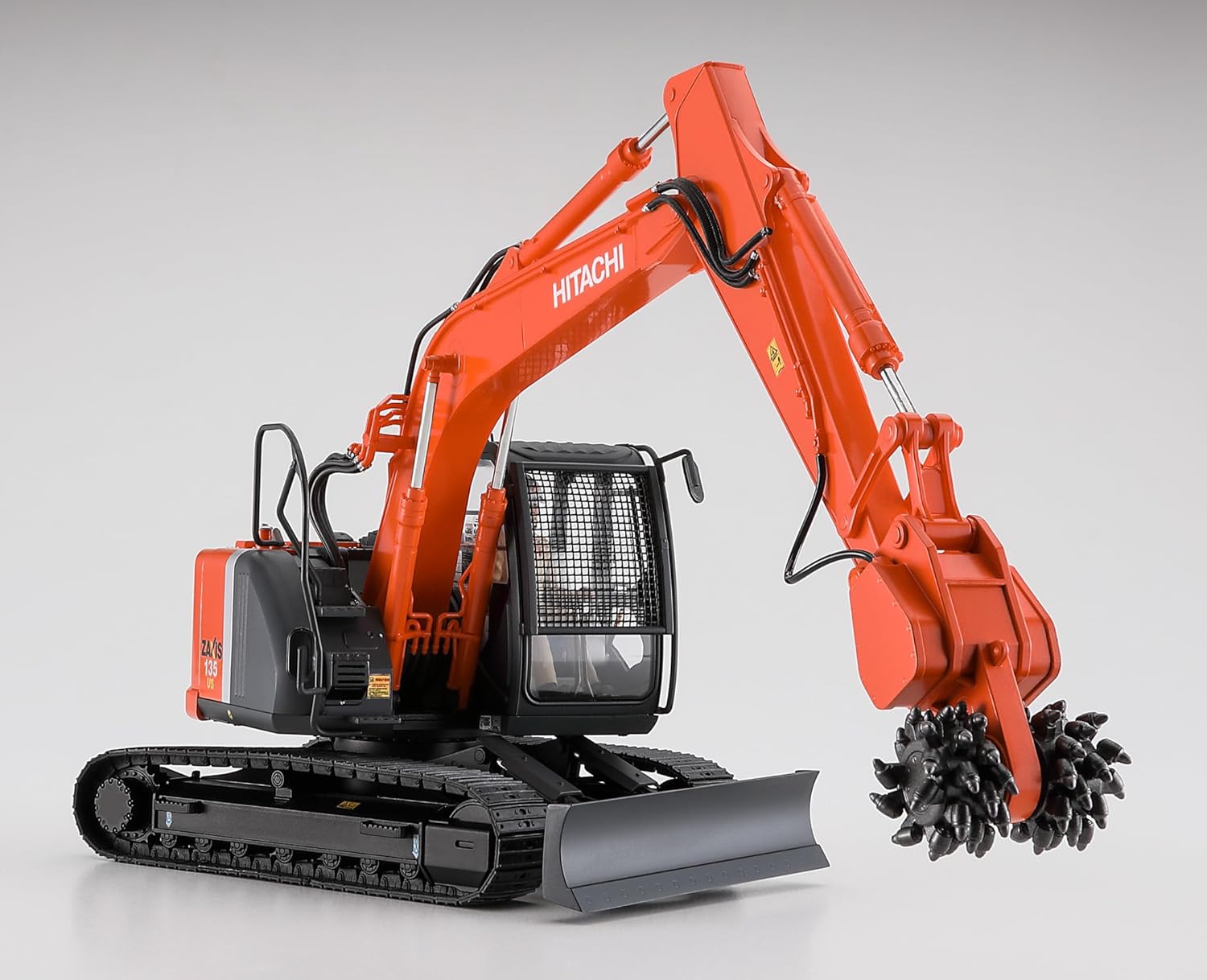 Hasegawa 66111 1/35 Hitachi Construction Machinery Hydraulic Shovel ZAXIS135US Cutting Cutter Specification