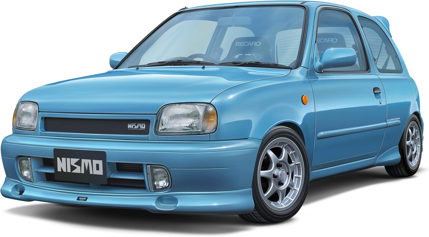Fujimi ID-1006 1/24 Inch-up Series NISSAN MARCH (K11 type) with NISMO Parts and NISMO 40th Anniversary Assembly Case