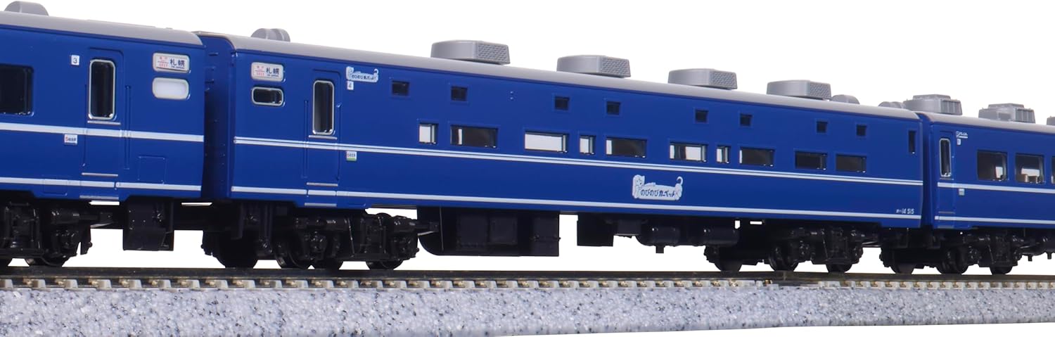KATO 10-2105 N Gauge Sleeper Express Hamanasu 7-Car Basic Set - BanzaiHobby