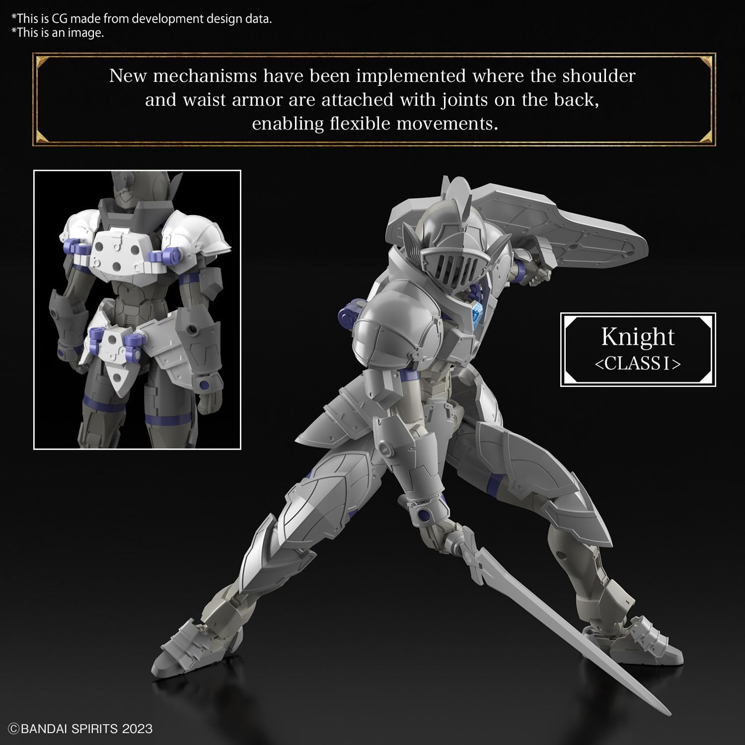 Bandai 30MF 001 Liber Knight - BanzaiHobby