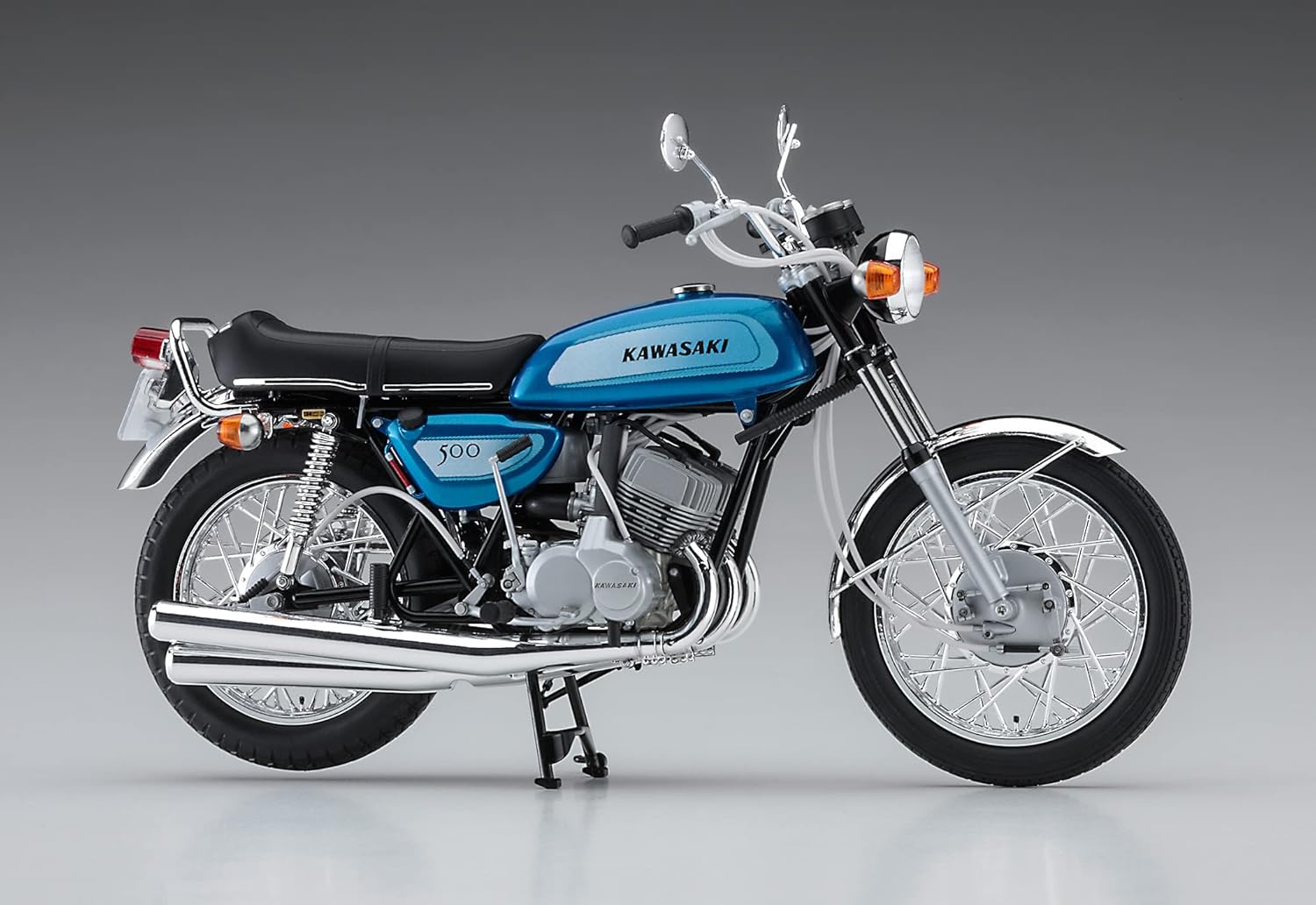 Hasegawa 21735 1/12 Kawasaki 500-SS/MACHIII (H1A) - BanzaiHobby