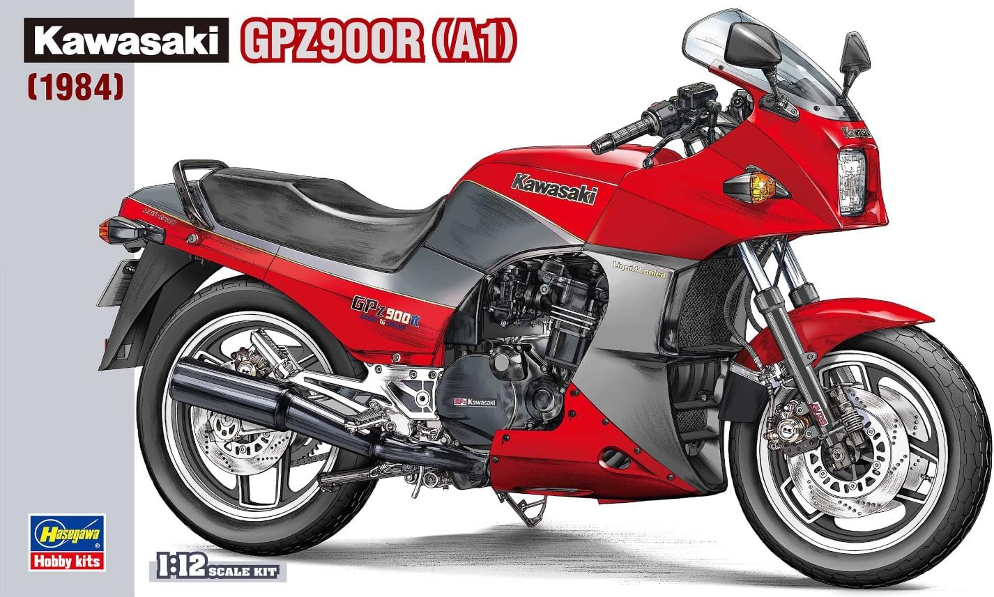 Hasegawa BK19 1/12 Kawasaki GPZ900R (A1) (1984)