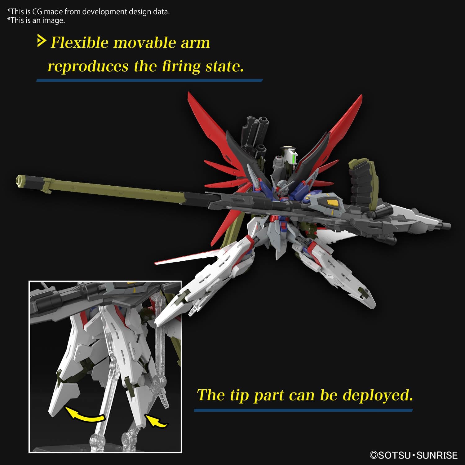 Bandai HGCE258 Destiny Gundam SpecⅡ& Zeus Silhouette - BanzaiHobby