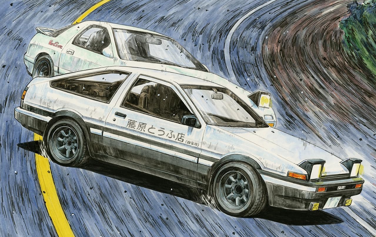 Fujimi ISD-1EX-1 1/24 Trueno Early Model 1600GT APEXAE86 Takumi Fujiwara Special Edition (Includes Character Acrylic Stand)