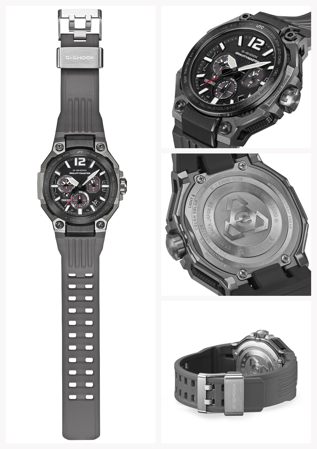 G-SHOCK GRAVITYMASTER GWR-B3000B-8AJF カシオ Bluetooth搭載 電波ソーラー 腕時計 国内正規品