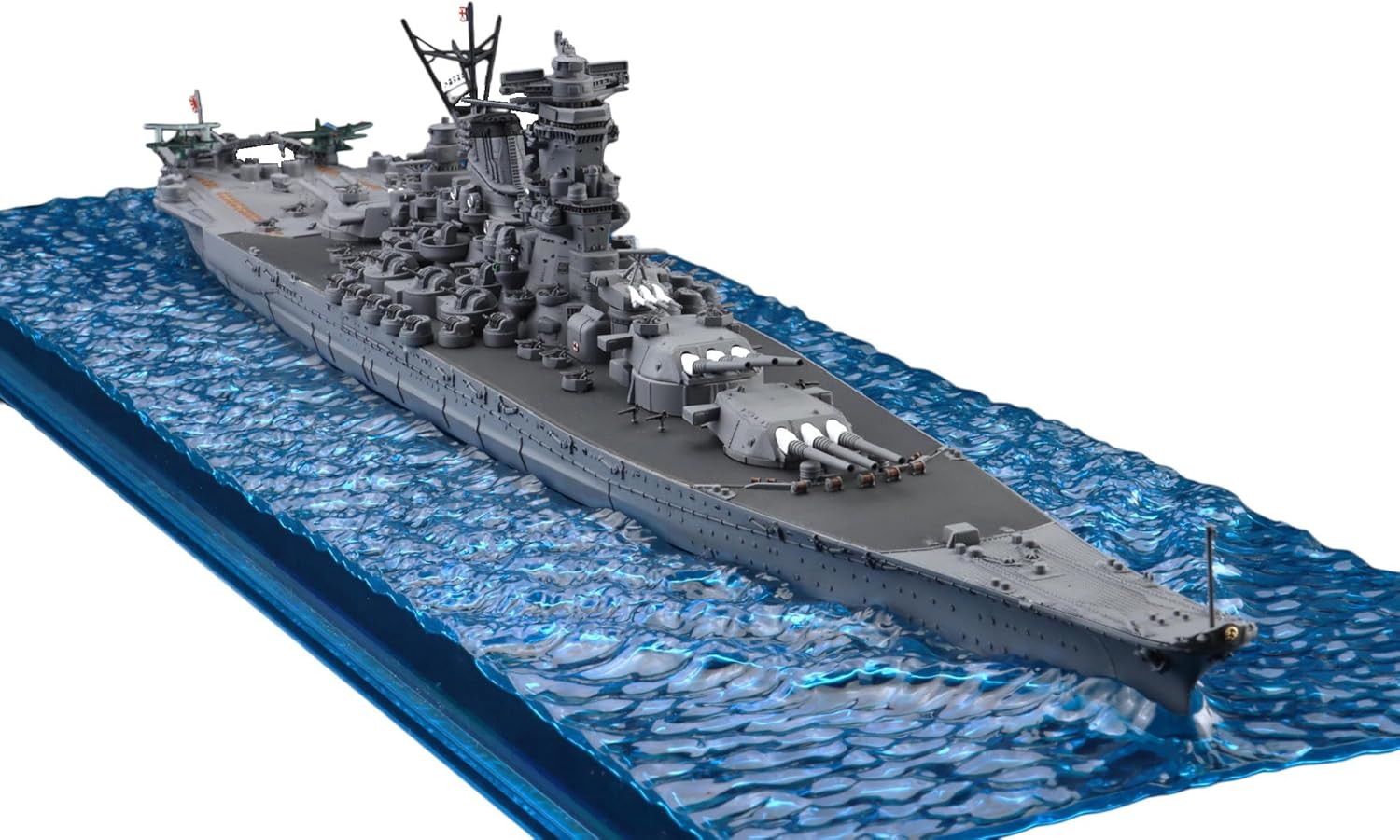 Fujimi WN-1EX-1 1/700 IJN Battleship Yamato (Operation Ten-Go/1945) Special Edition (with Etched Parts) - BanzaiHobby