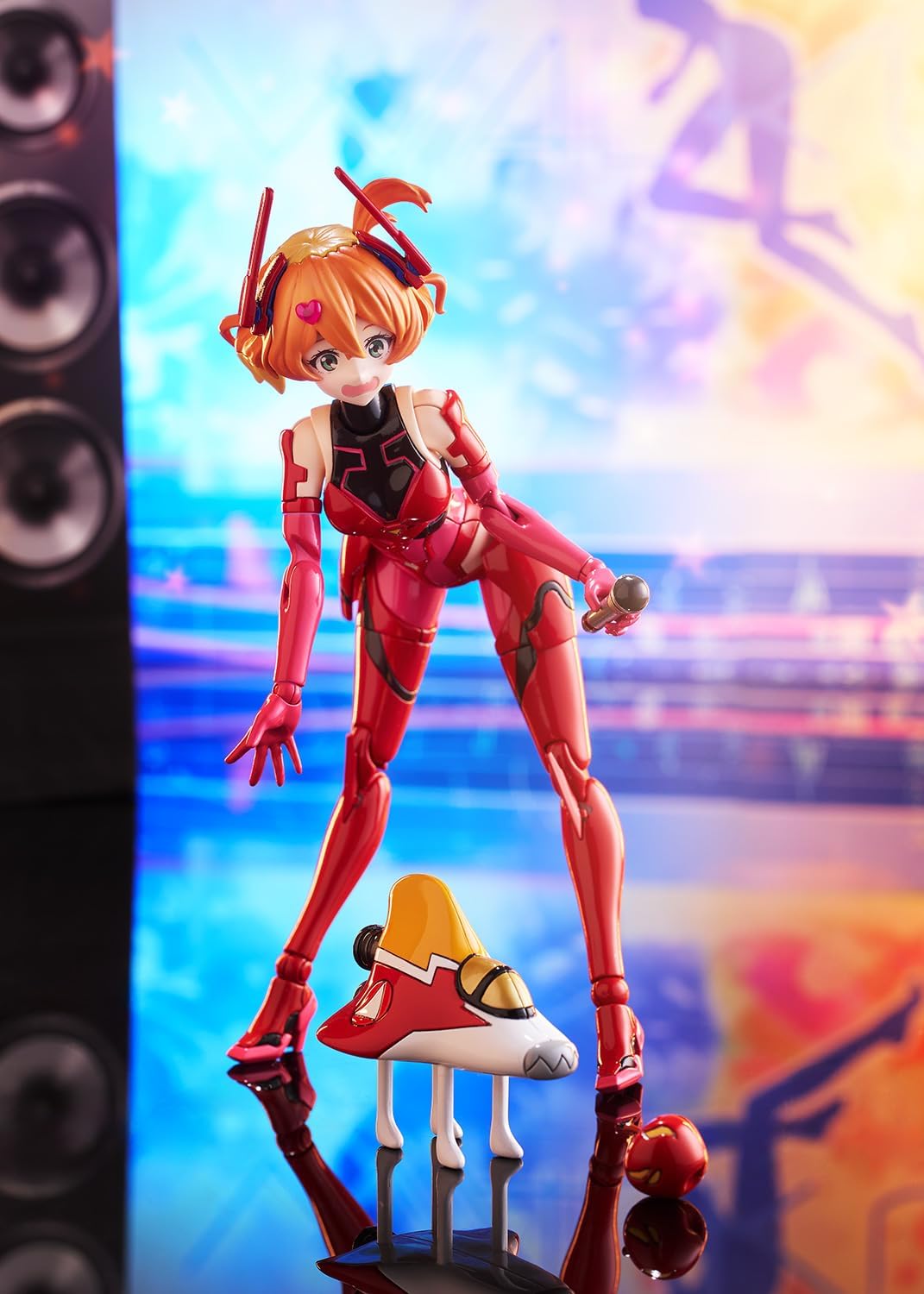 Aoshima ACKS MC-14 Bunka Kyozai VFG Macross Delta VF-31J Siegfried Freya Vion Total Height Approx. 5.6 inches (143 mm), Color Coded - BanzaiHobby