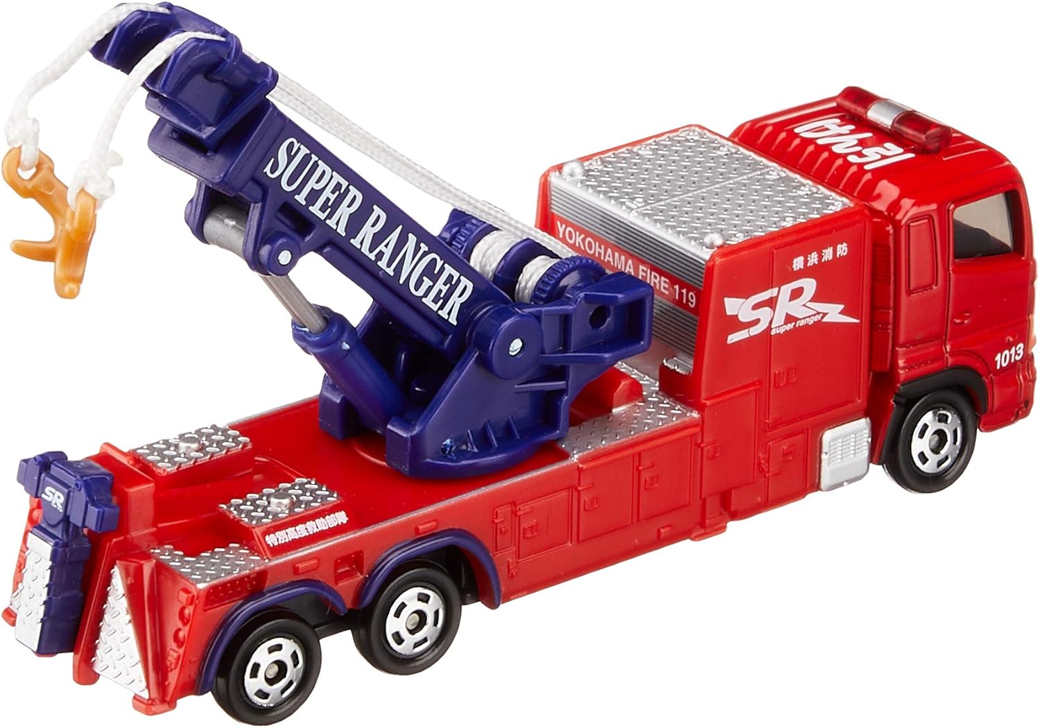 Tomica No. 132 Yokohama City Fire Department Towing Vehicle