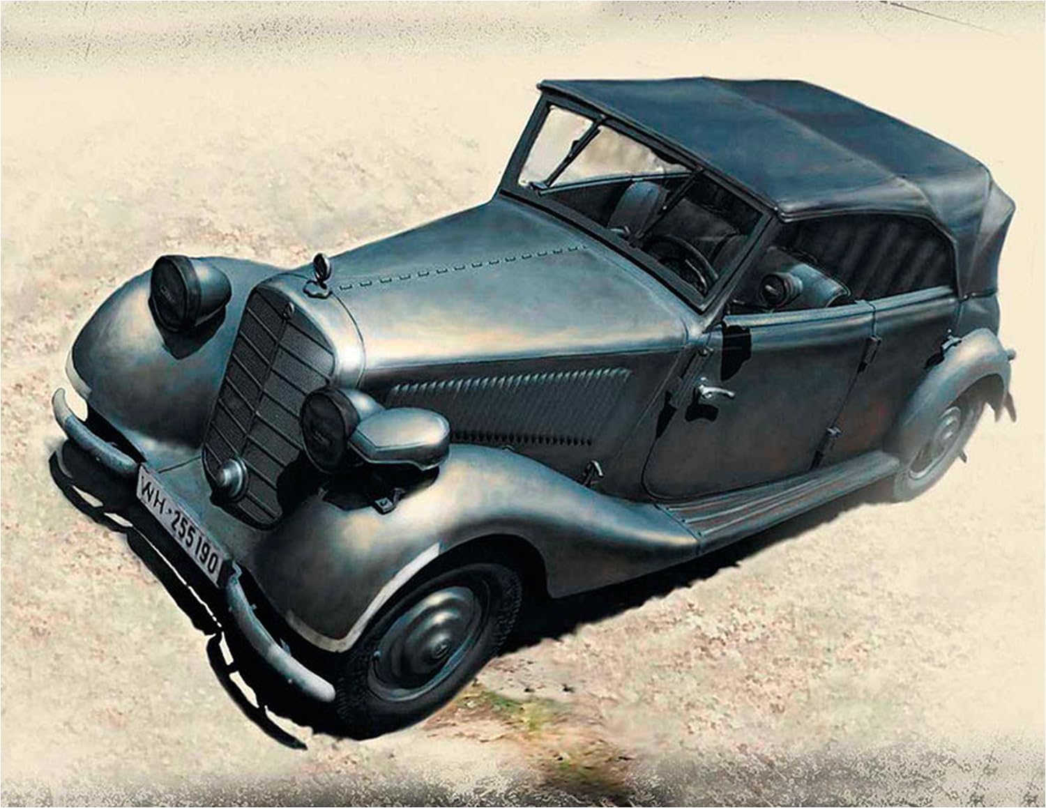 Master Box MB35V01 1/35 German Military Car Type 170V Tourenwagen 4-Door Type 1937-40