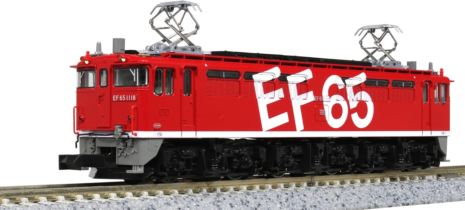 KATO 3061-9 N-Gauge EF65 1118 Rainbow Painted Locomotive