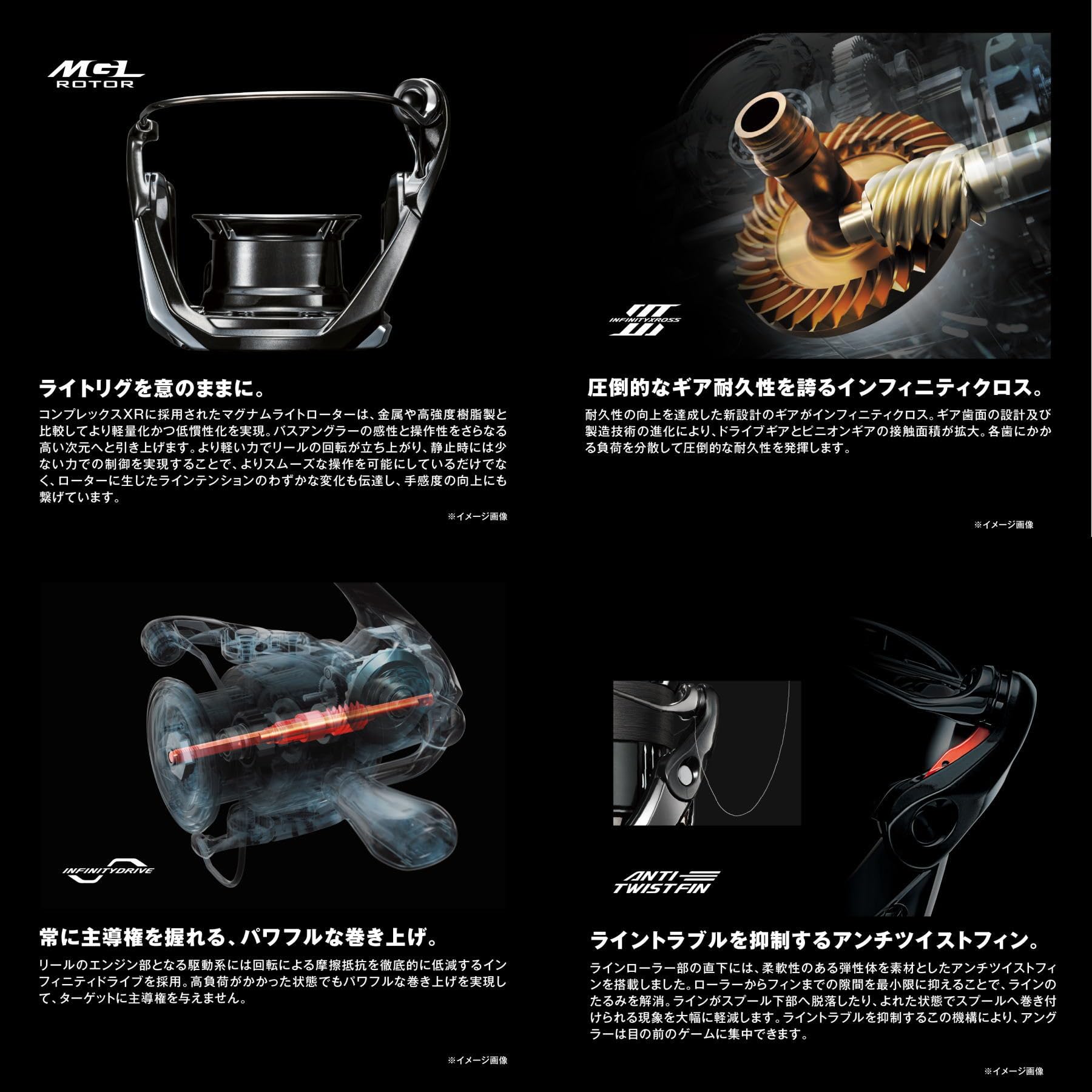 シマノ(SHIMANO) スピニングリール 25コンプレックス XR 2500 F6