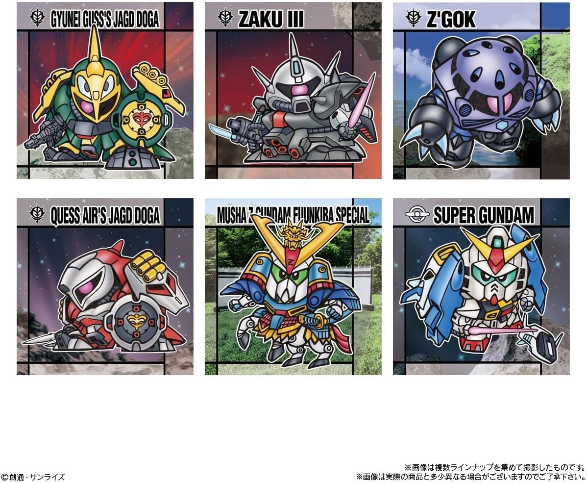 Bandai Original SD Gundam Snack II (1Box 10pcs) - BanzaiHobby