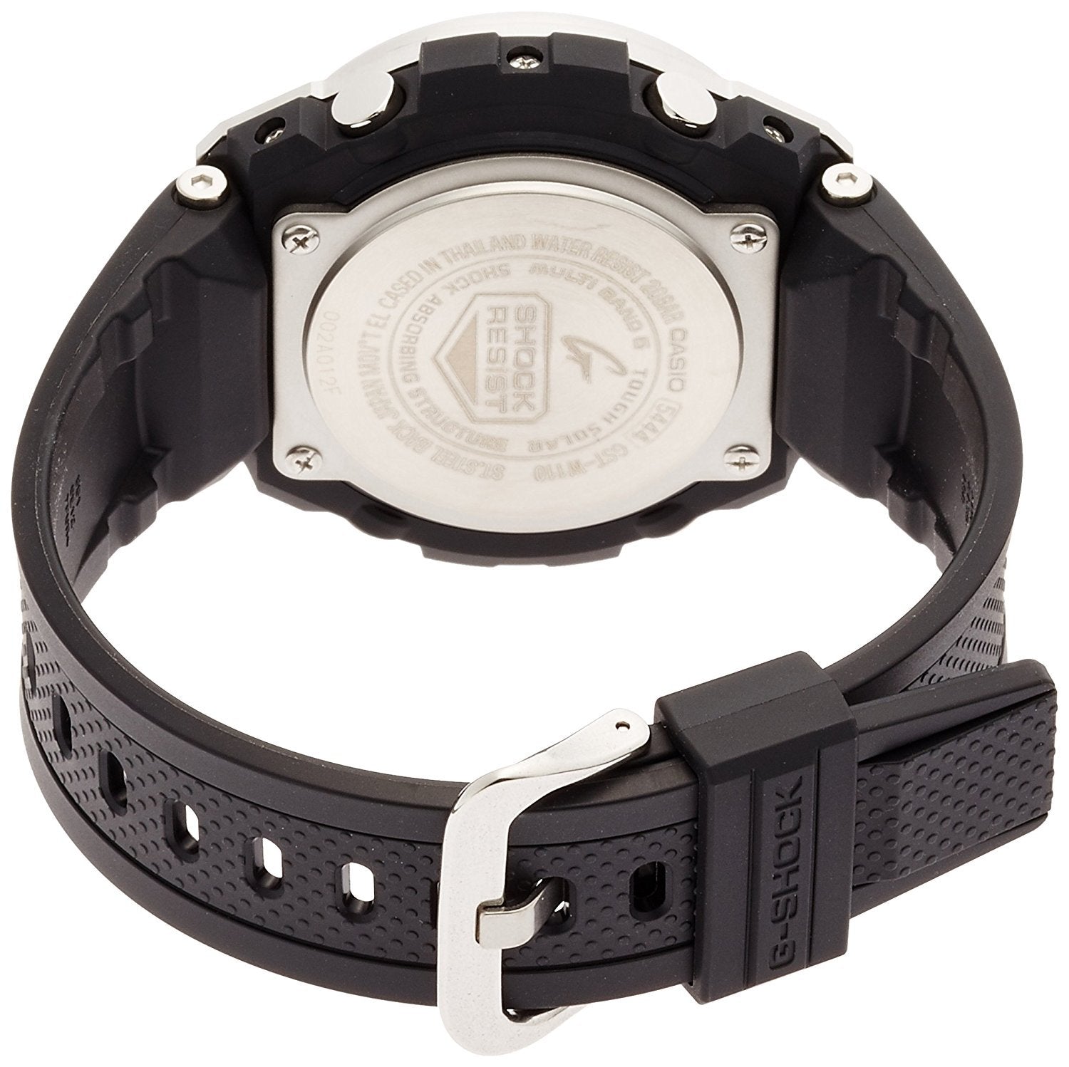 CASIO(カシオ) G-SHOCK Gショック 電波ソーラー G-STEEL アナデジ GST-W110-1A / GST-W110-1AER 海外モデル (国内品番 GST-W110-1AJF と同型) 男性用 メンズ [並行輸入品]