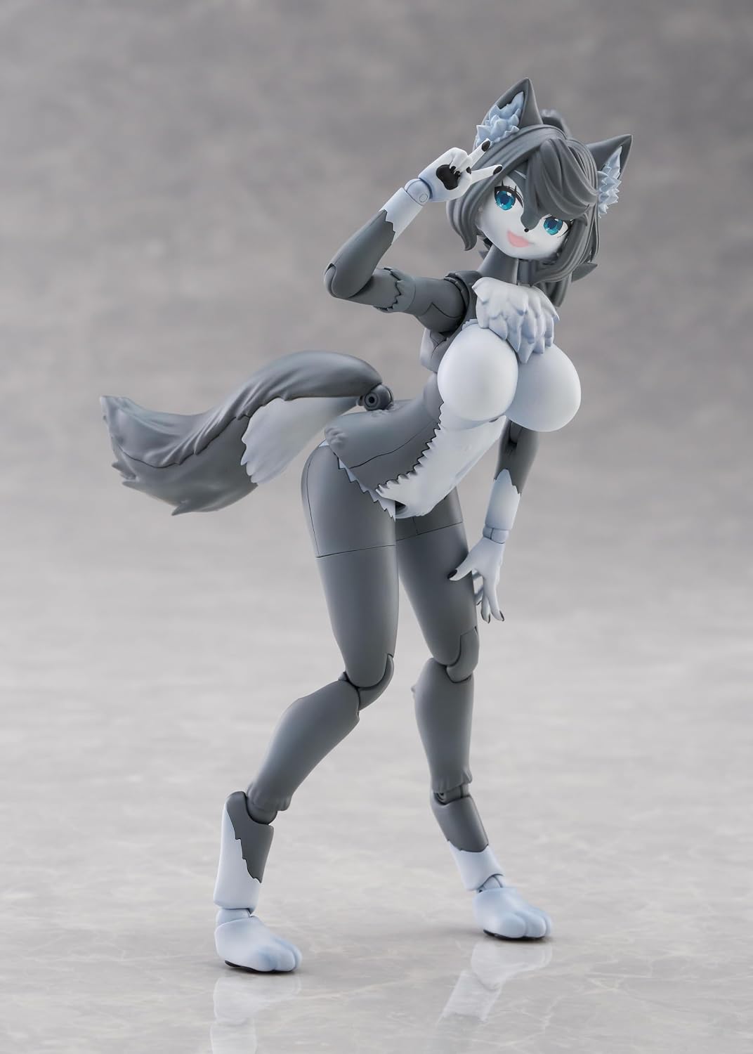 Aoshima KP-03R KEMOPLA Gray Wolf