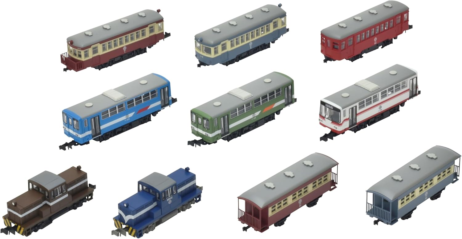 TOMYTEC 323365 Nostalgic Railway Collection Vol. 4 (1 Box / 10pcs)