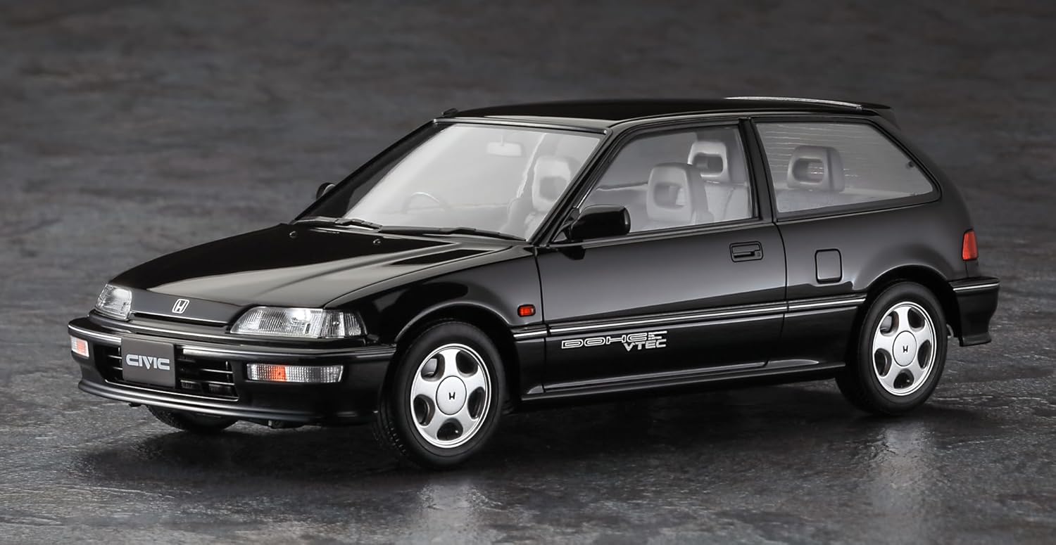 アオシマ1/24Honda CIVIC EF9 (Gr.A) Hasegawa HC064 1/24 Honda Civic SiR (EF9) (1990) – BanzaiHobby