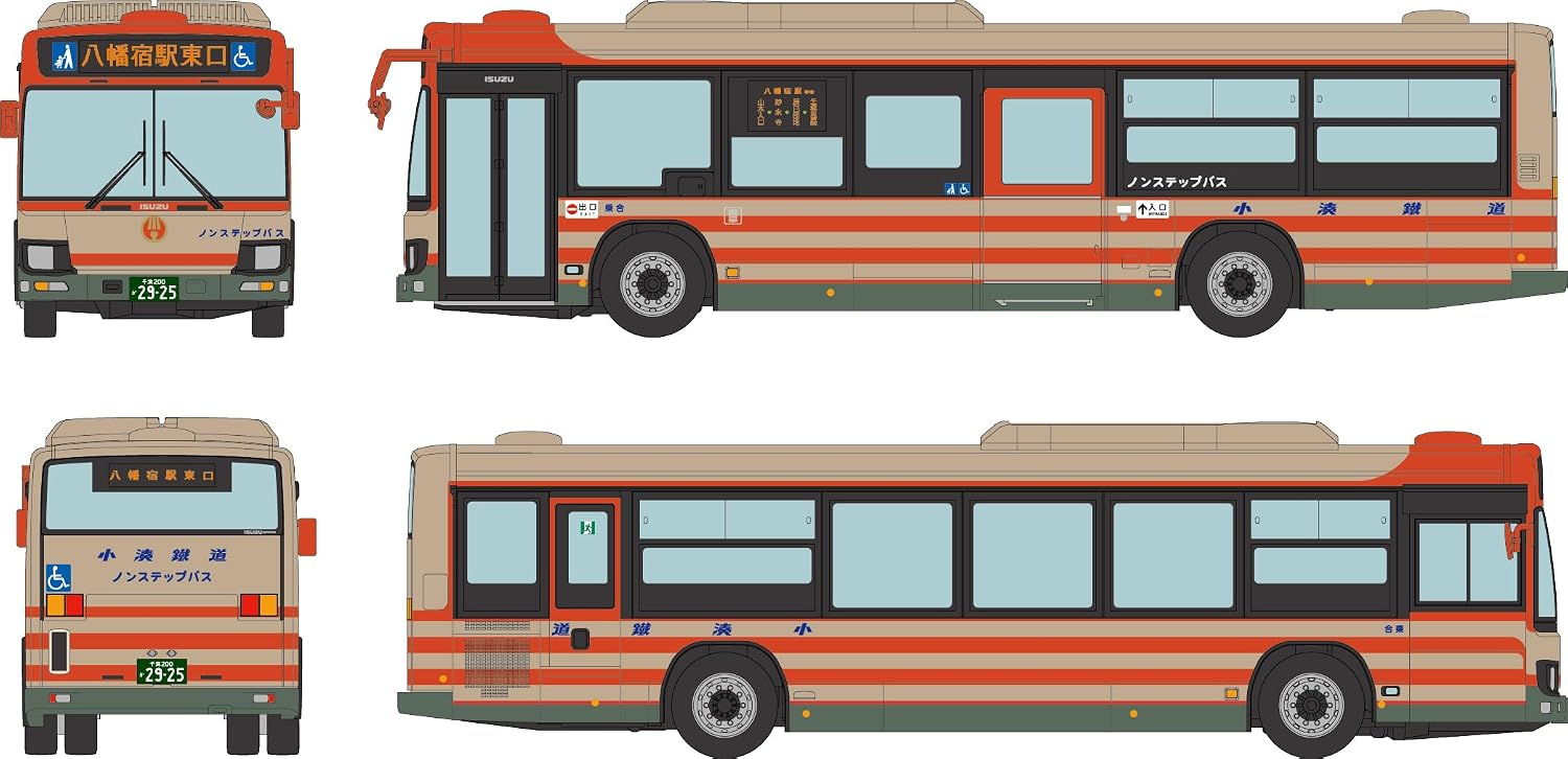 TOMYTEC 335863 JH062 (HO Scale) National Bus Collection 80 Kominato Railway (Chiba Prefecture)
