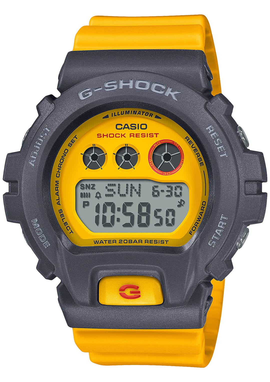 [Casio] G-Shock-Uhr [Inländisches Originalprodukt] GMD-S6900Y-9JF Gelbe Damenuhr – BanzaiHobby