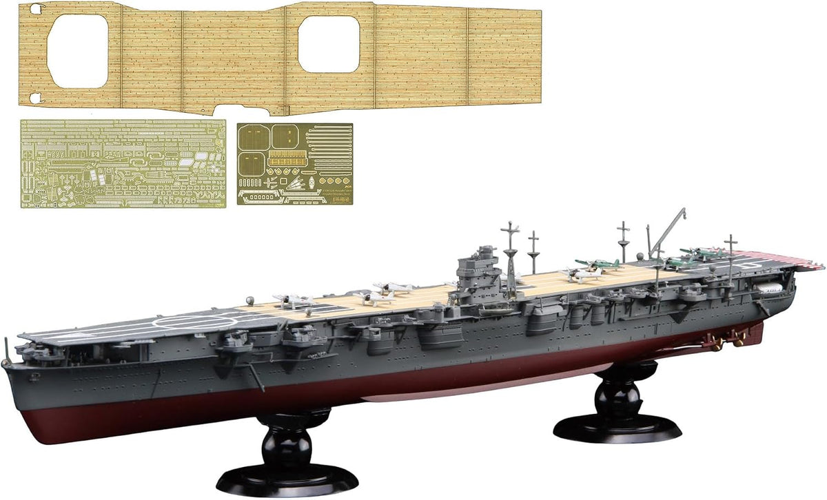 Fujimi FH-25EX-3 1/700 IJN Series No. 25 Japanese Navy Aircraft Carrier Hiryu (w/ Etched Parts and Wooden Deck Decals)