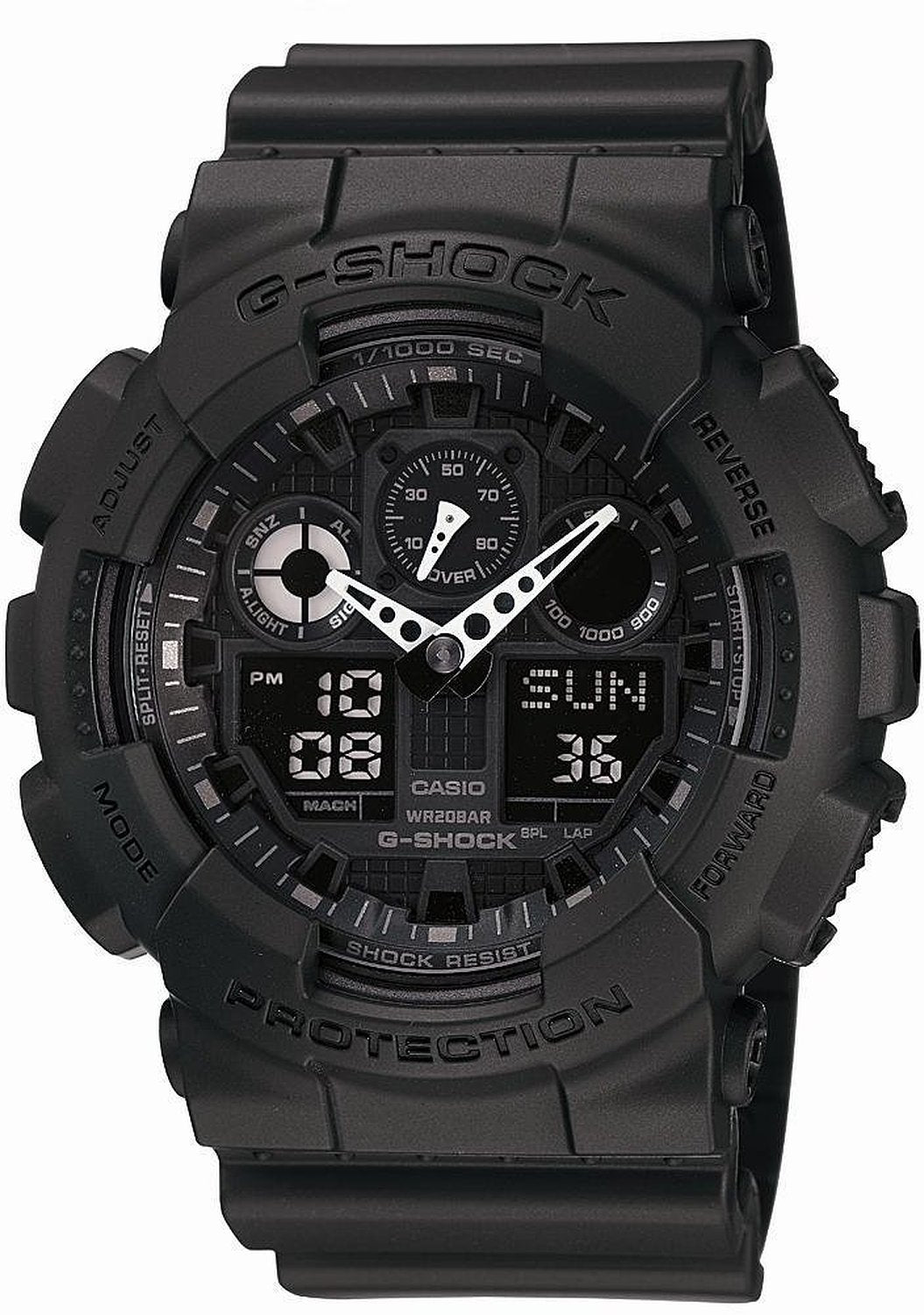 [カシオ]CASIO 腕時計 G-SHOCK(Gショック） GA-100-1A1 海外モデル [逆輸入]