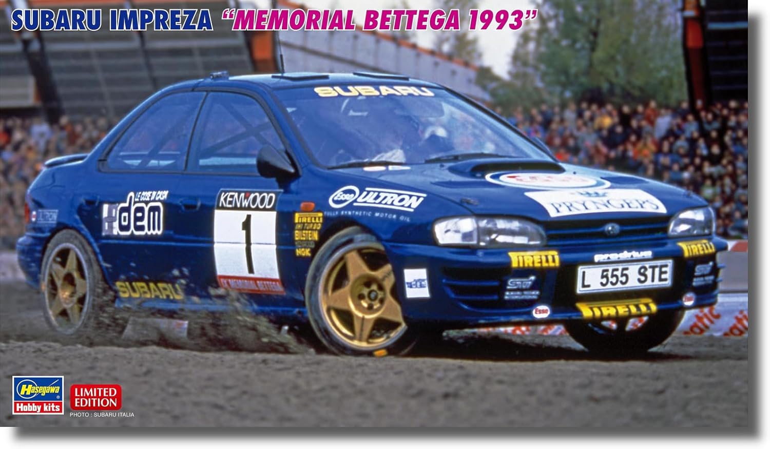 Hasegawa 20768 1/24 Subaru Impreza Memorial Bettega 1993